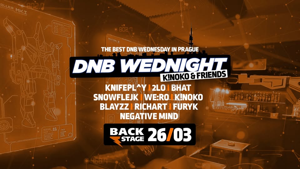 DNB Wednight - K!noko & Friends | 26.3.25 | Backstage - Secret Pub
