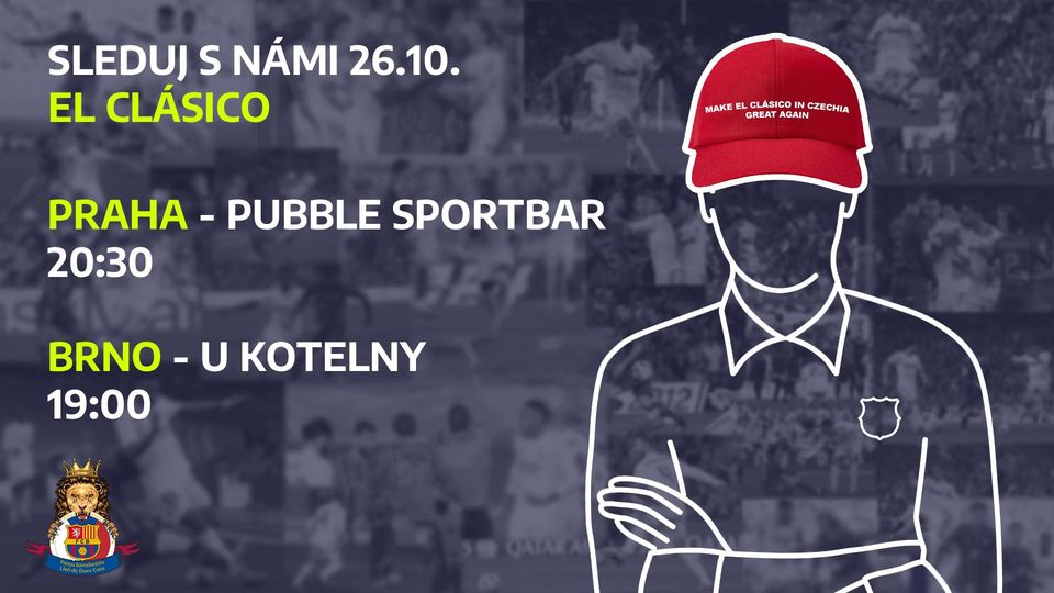 BRNO: Real Madriz - FC Barcelona | El Clásico