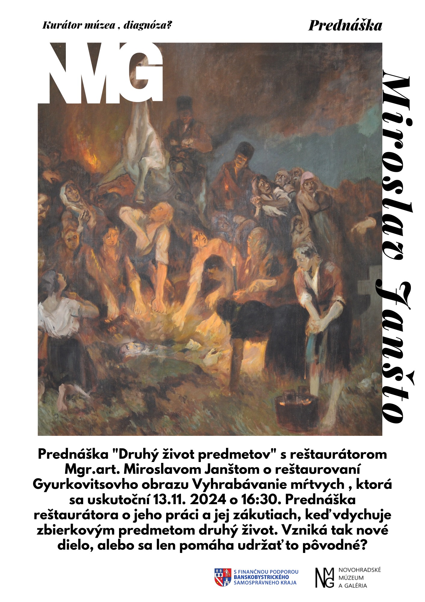 Druhý život predmetov: Prednáška s reštaurátorom Mgr.Art. Miroslavom Janštom