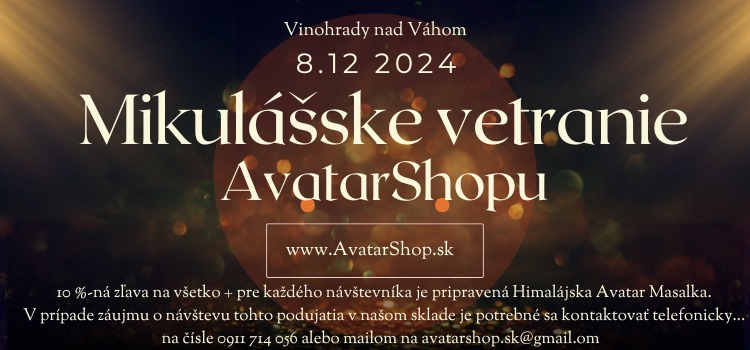 Mikulášske vetranie AvatarShopu vo Vinohradoch nad Váhom