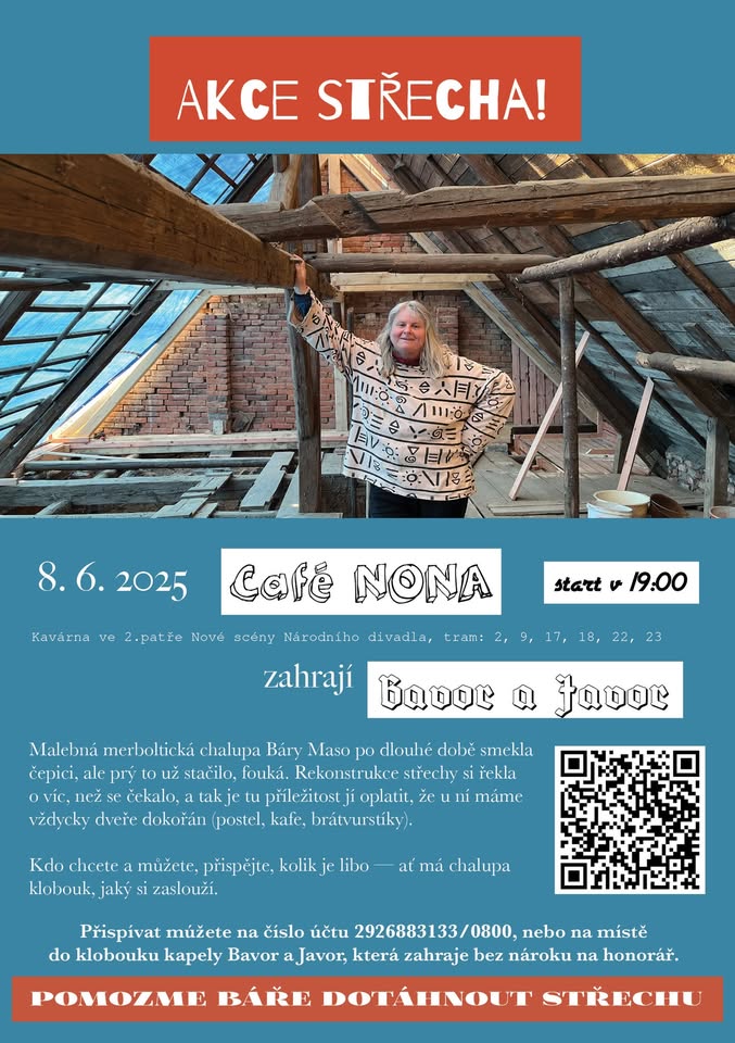 AKCE STŘECHA-BAVOR A JAVOR-CAFÉ NONA