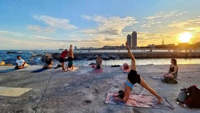 Yoga Master Class on the Beach