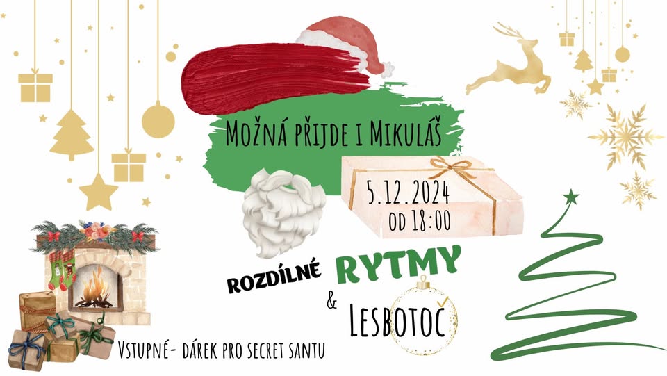 Možná přijde i Mikuláš 🏳️‍🌈 Lesbotoč & Rozdílné Rytmy