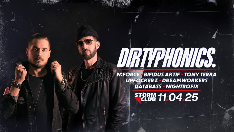 Dirtyphonics /FRA | 11.4.25 | Storm Club Prague