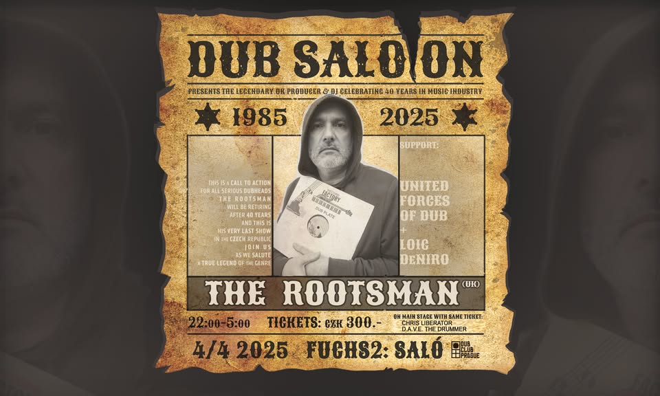 DUB SALO/ON: The Rootsman (UK) ☆ United Forces of Dub ☆ Loic DeNiro