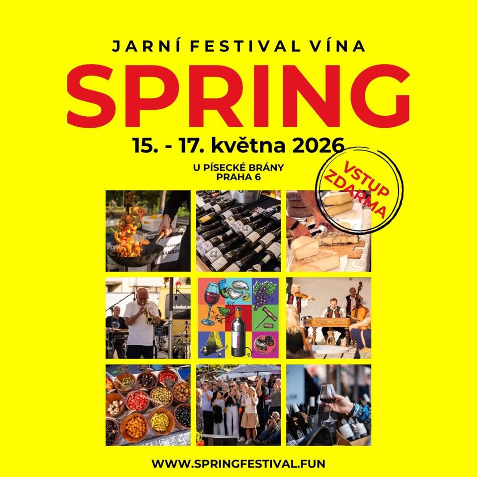 Festival vína SPRING 2026 - VSTUP ZDARMA