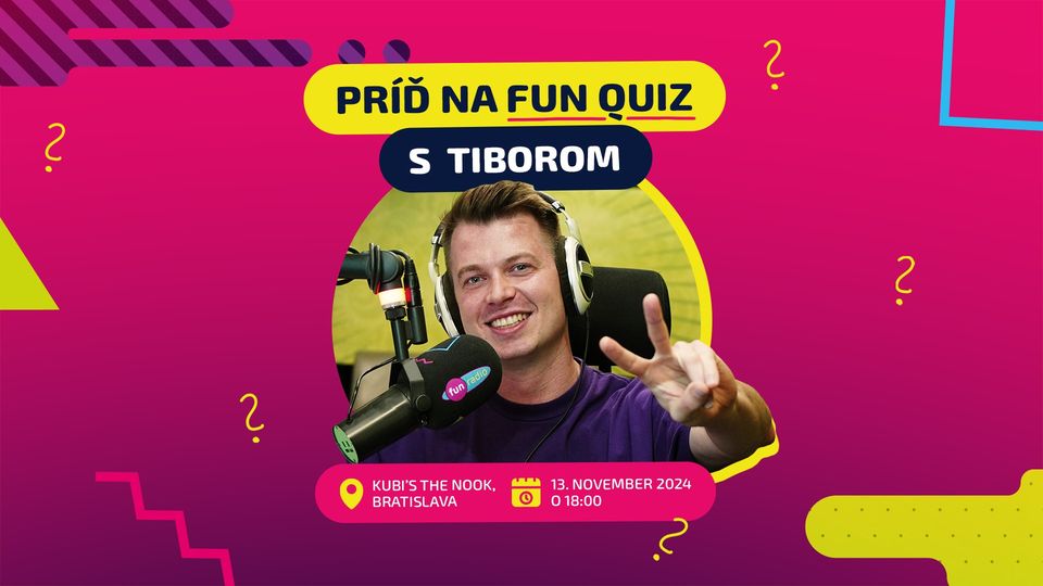 FUN QUIZ s Tiborom vol. 3 | KUBI’S the nook