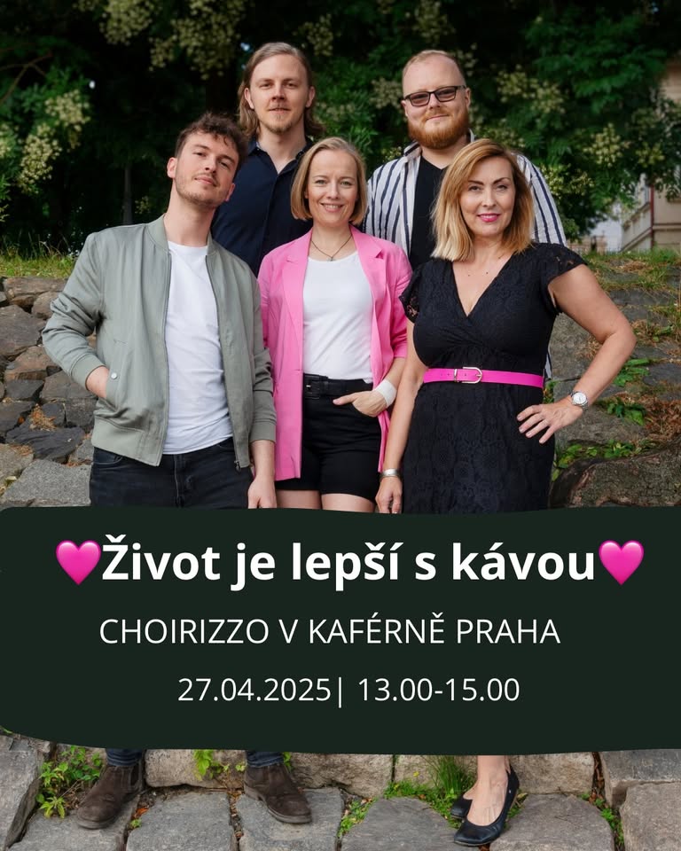 Choirizzo Acappella - Busking v Kaférně Praha