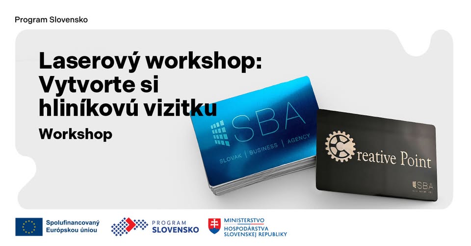 Laserový workshop: Vytvorte si hliníkovú vizitku