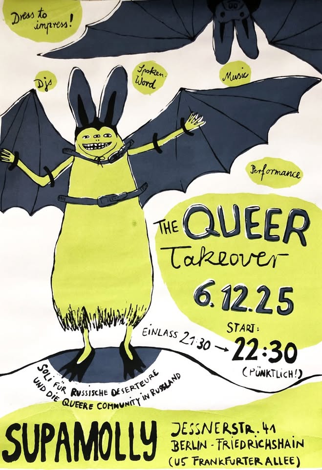 The Queer Takeover 25 Soliparty I Supamolly