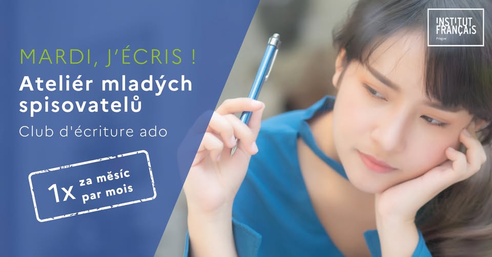 Klub tvůrčího psaní ve francouzštině pro teenagery