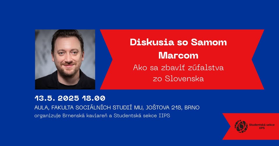 Diskusia so Samom Marcom: Ako sa zbaviť zúfalstva zo Slovenska