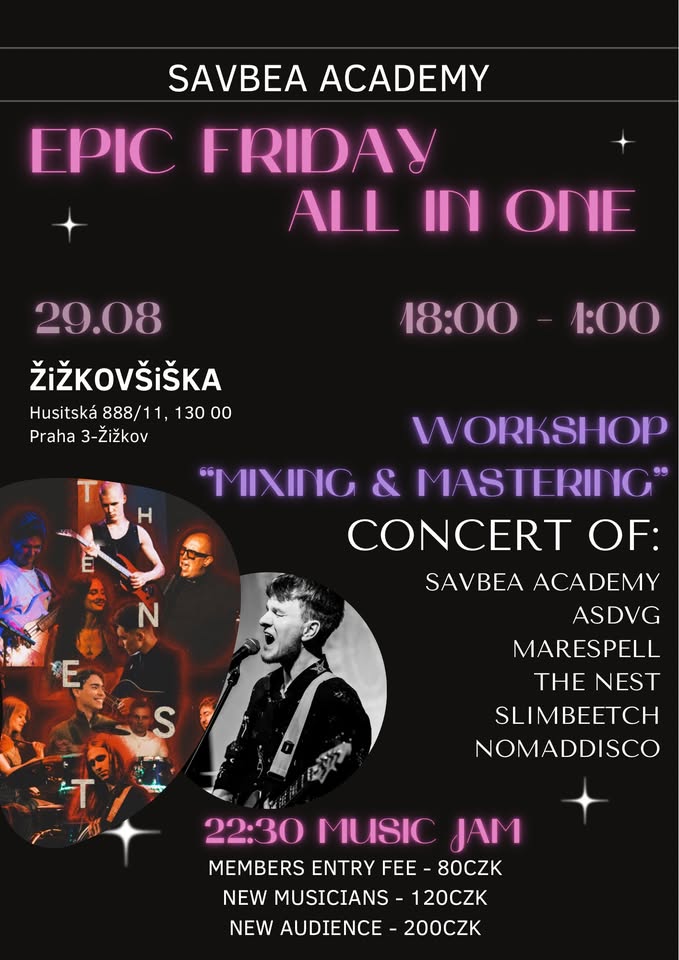 EPIC LIVE MUSIC FRIDAY & JAM