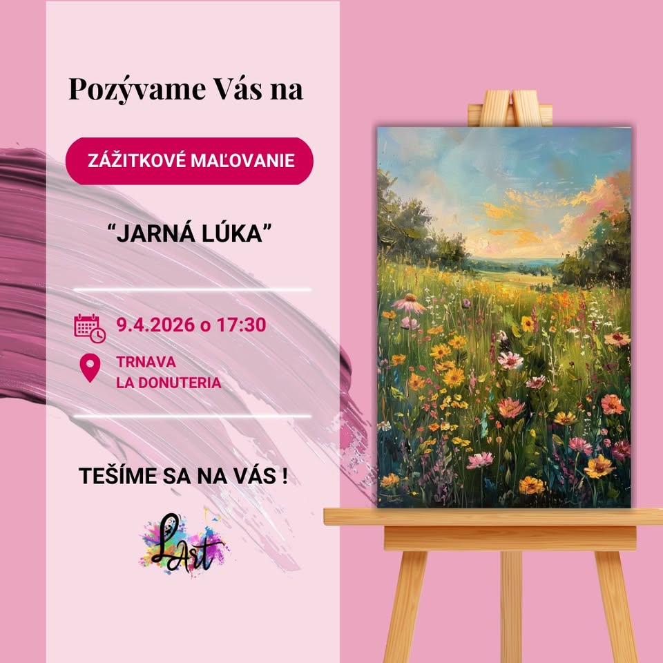 Zážitkové maľovanie- Jarná lúka
