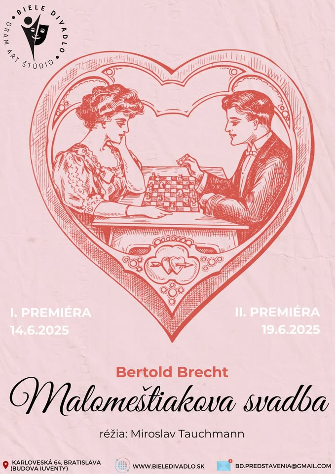 Malomeštiaková svadba - absurdná komédia ! VYPREDANÉ !