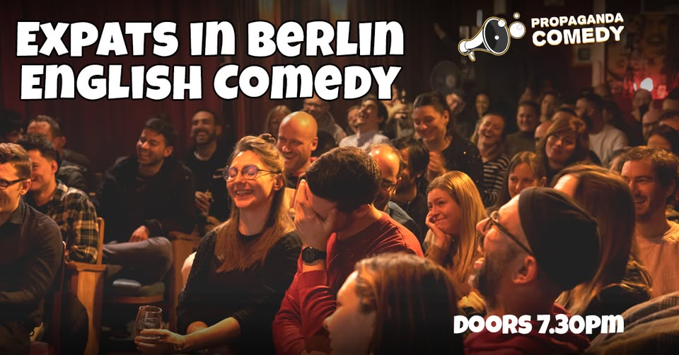 EXPATS in Berlin - English Stand Up Comedy Show in Berlin Mitte with Patrick Moore (+FREE Shots)