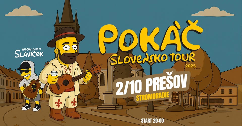 POKÁČ | Prešov, Slovensko tour 25