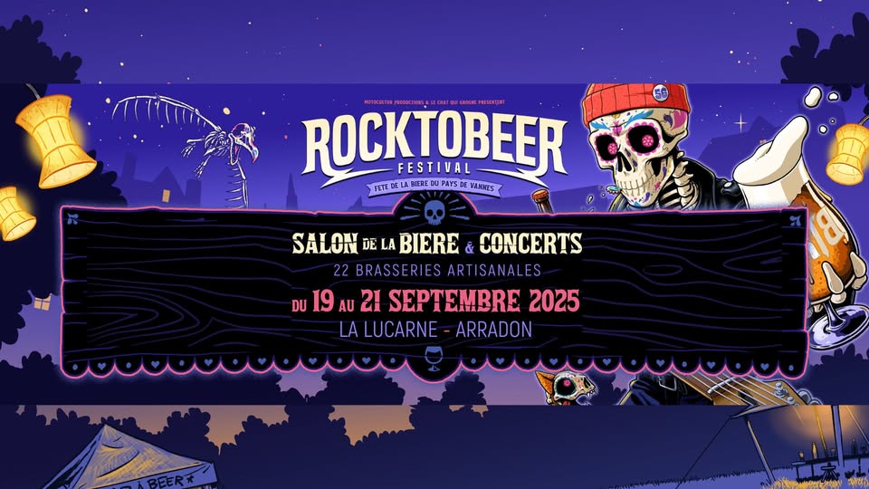 🎸 Rocktobeer Festival 2025 - Salon de la Bière + Concerts 🍻