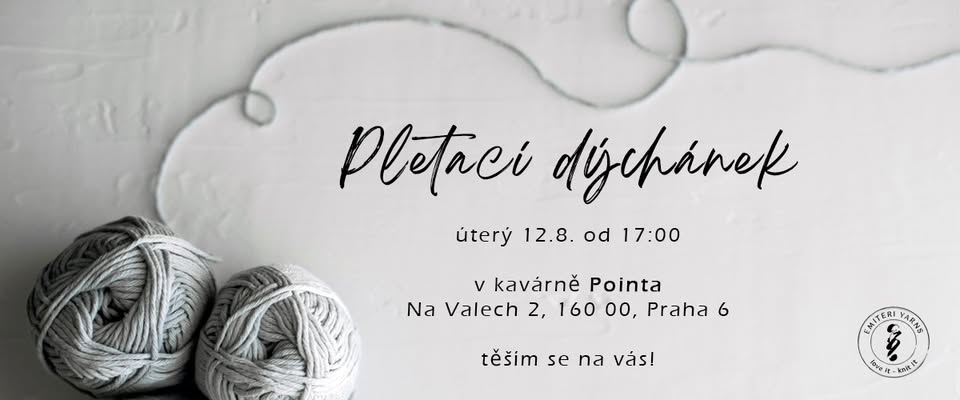 Pletací dýchánek v kavárně Pointa