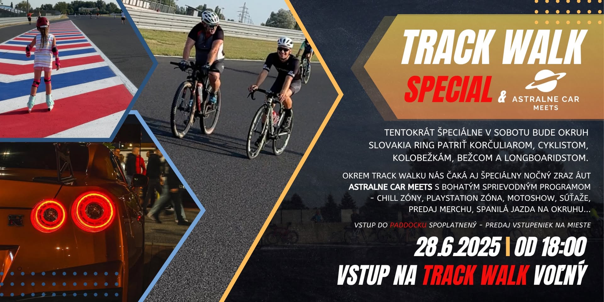 Track Walk Special & Astrálne Car Meets