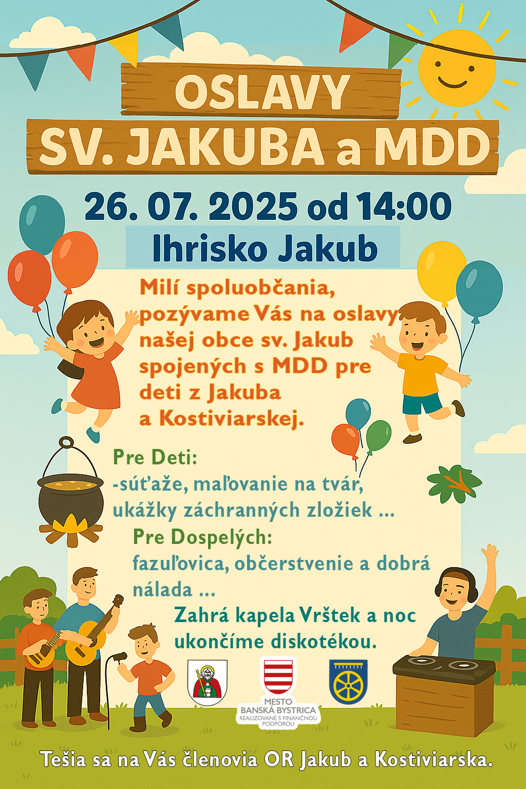 Jakubská Zábava a MDD 2025