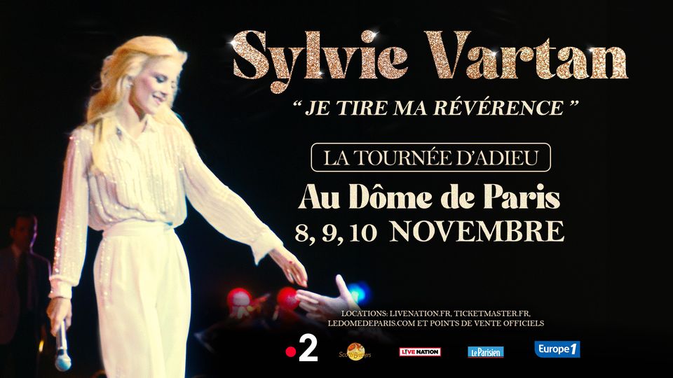 SYLVIE VARTAN | Dôme de Paris - 8, 9 & 10 novembre 2024