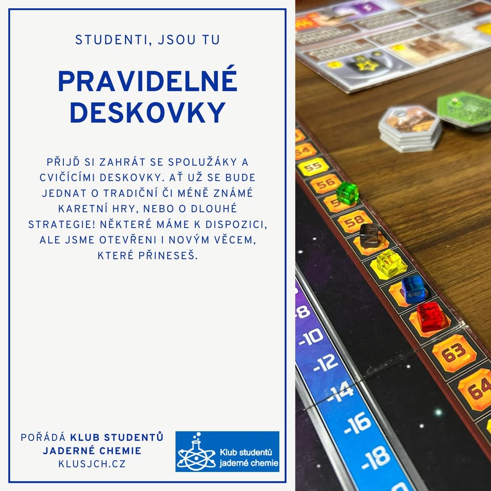 Srpnové pravidelné deskovky