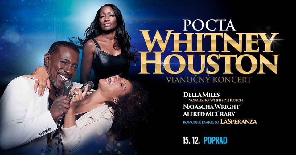 POCTA WHITNEY HOUSTON - Vianočný koncert - Poprad