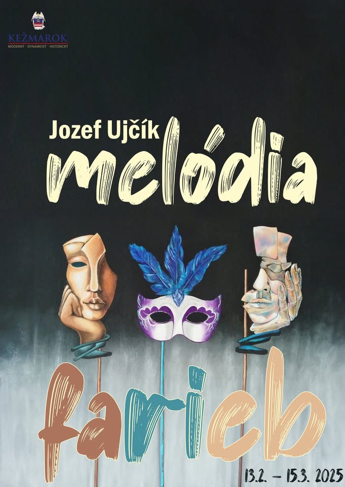 VERNISÁŽ VÝSTAVY - JOZEF UJČÍK: MELÓDIA FARIEB