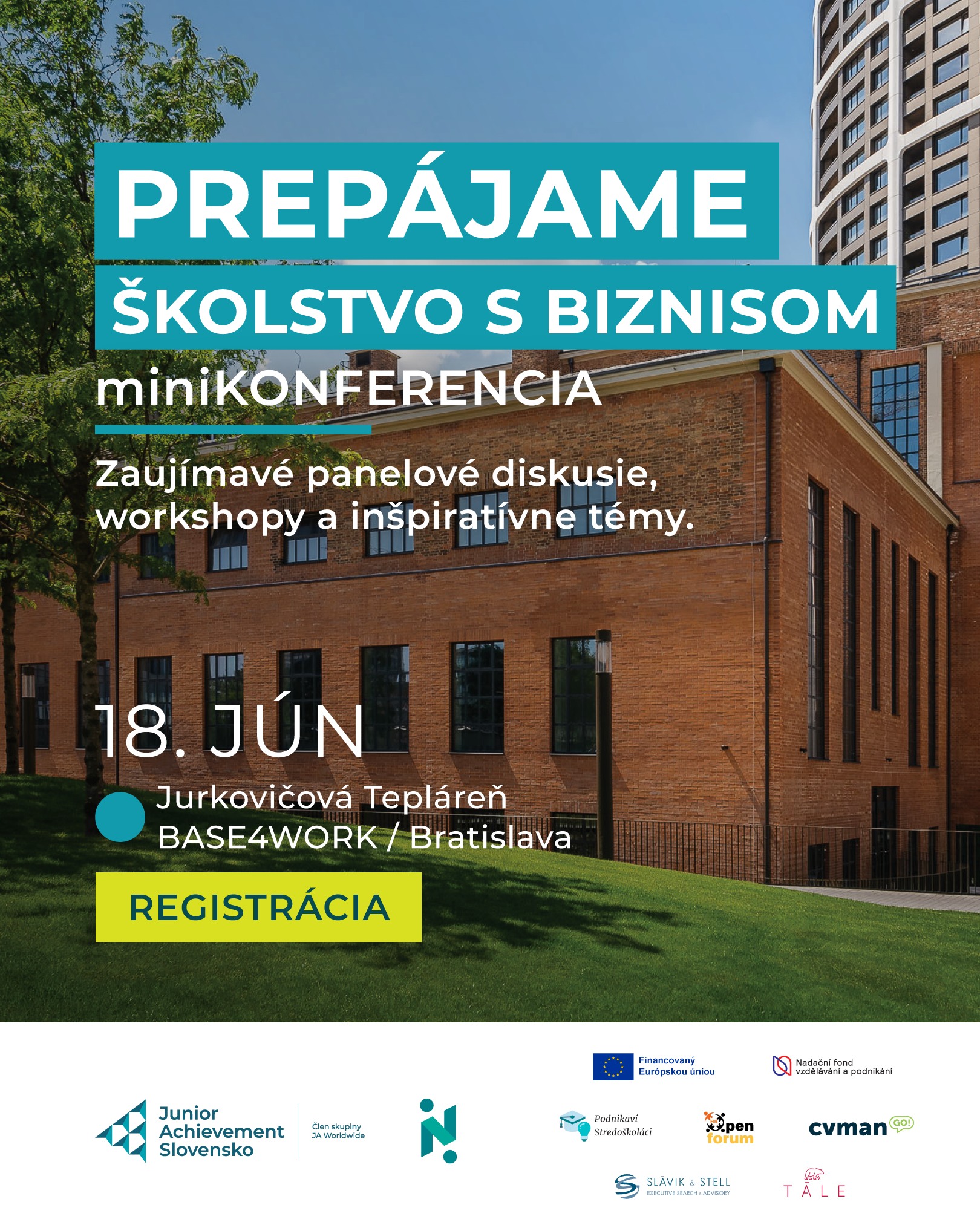 Prepájame školstvo s biznisom - miniKONFERENCIA