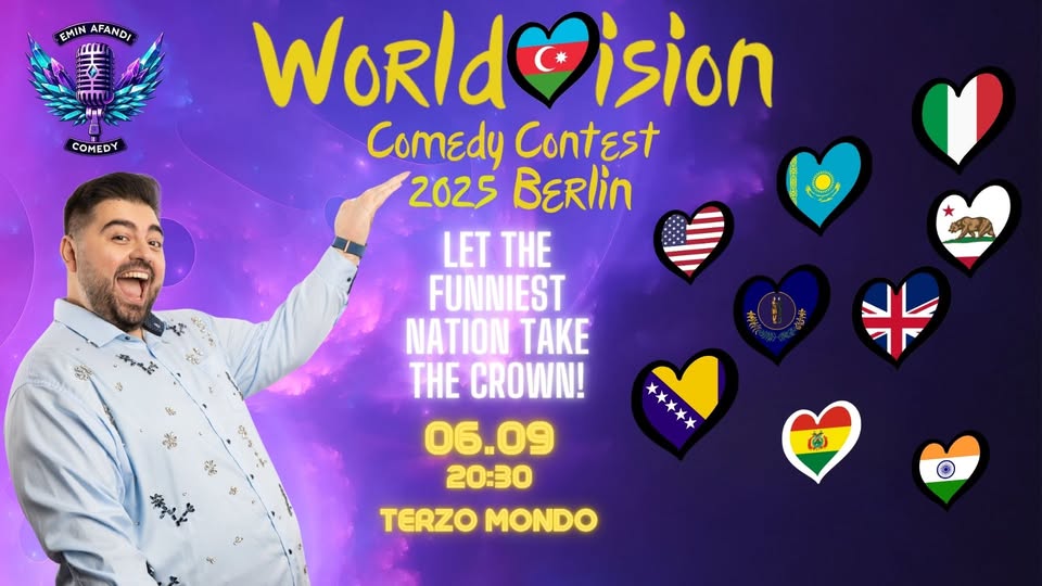 WorldVision Comedy Contest 06.09.2025 Berlin