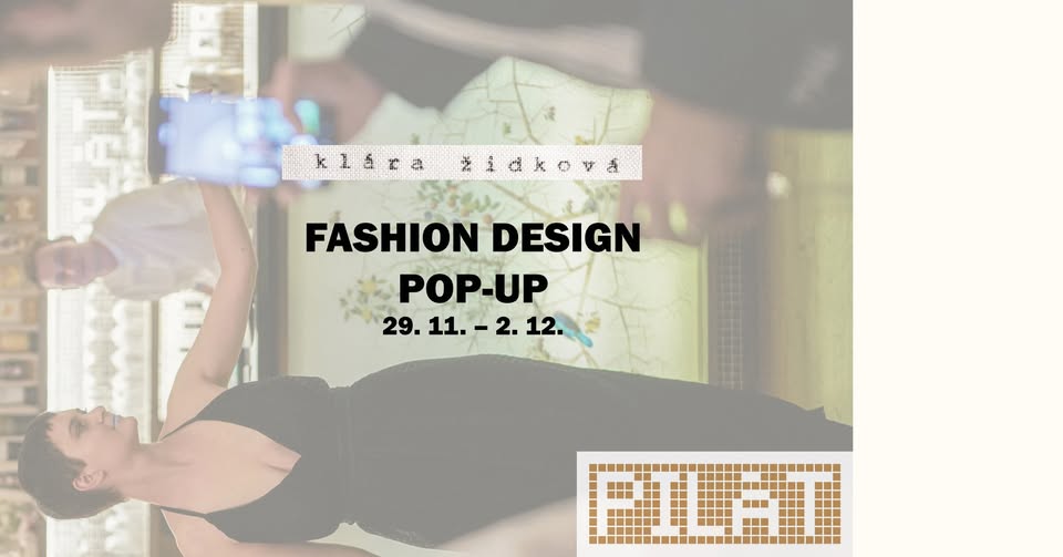 fashion pop-up// Klára Židková + Café Pilát