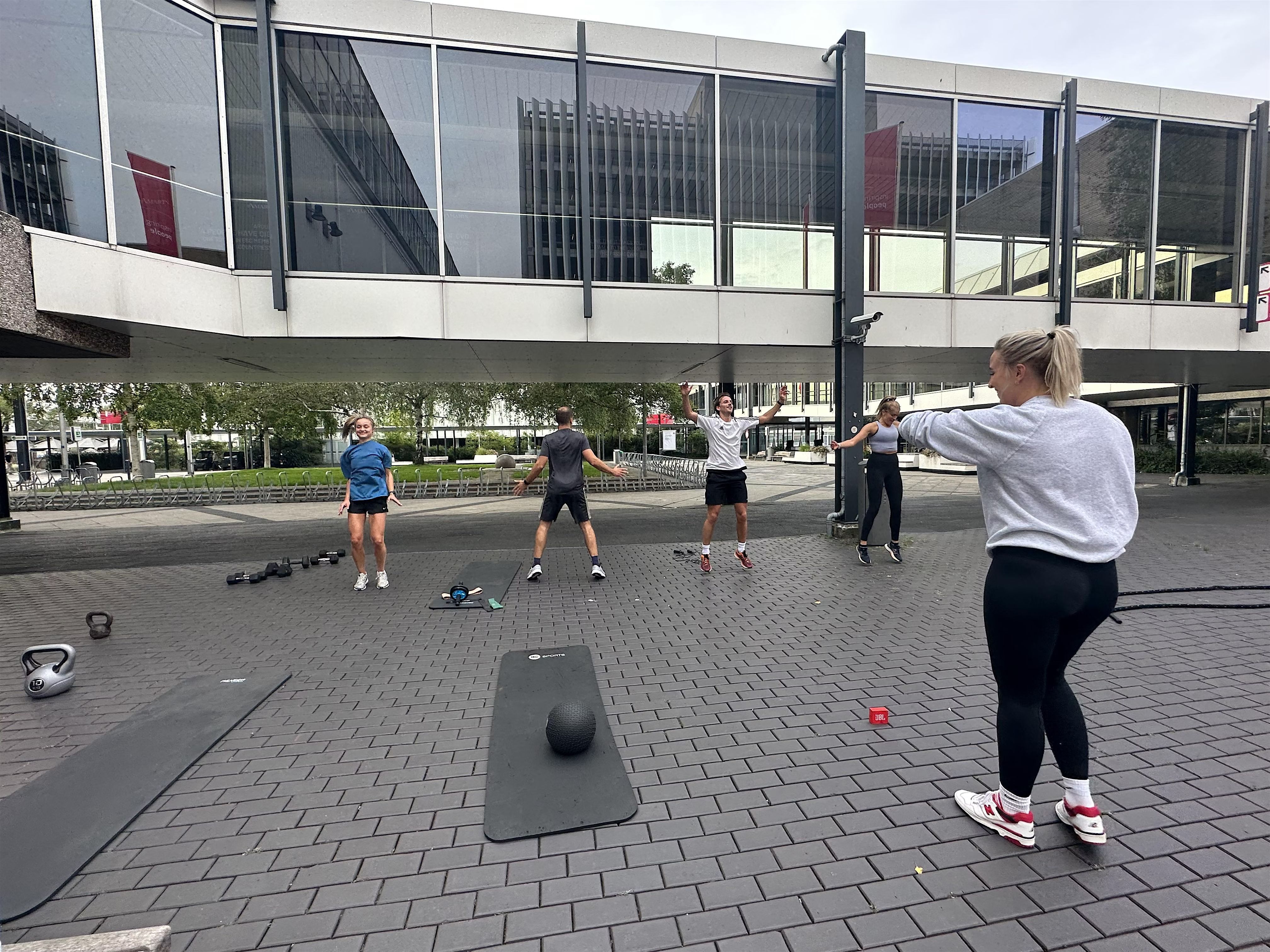 HIIT workout at RAI by Tommy with Jimme