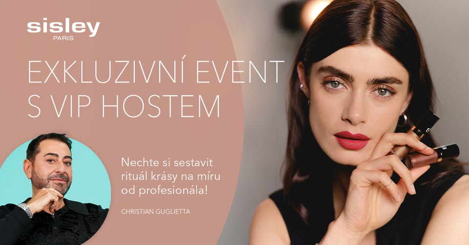 Sisley exkluzivní VIP s hostem