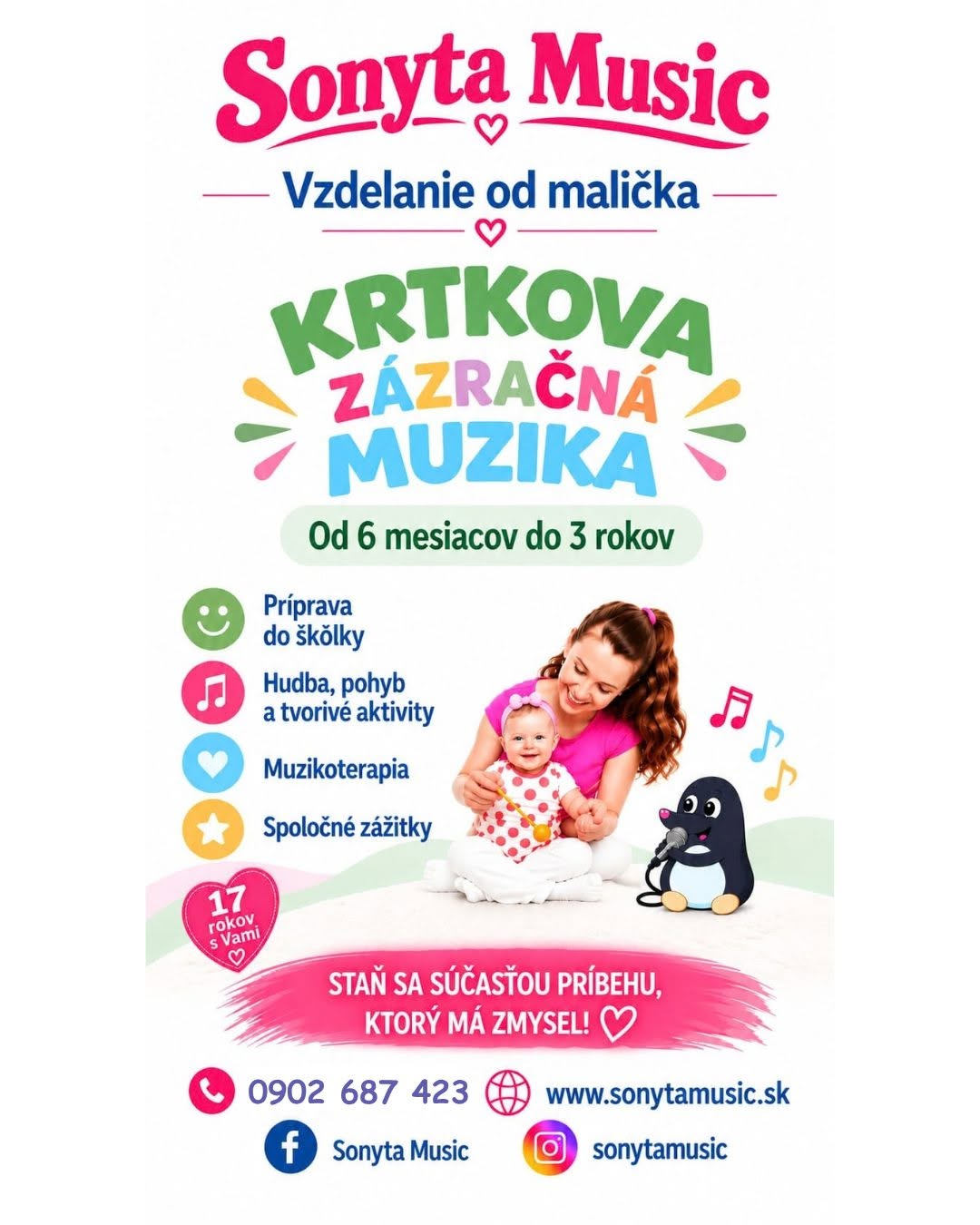 🎵 UKÁŽKOVÁ HODINA – KRTKOVA ZÁZRAČNÁ MUZIKA