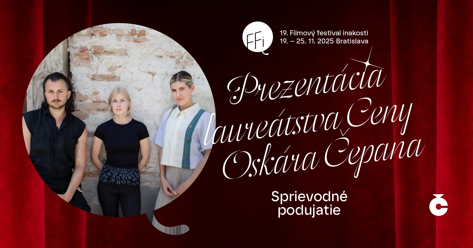 Prezentácia laureátstva Ceny Oskára Čepana / FFi