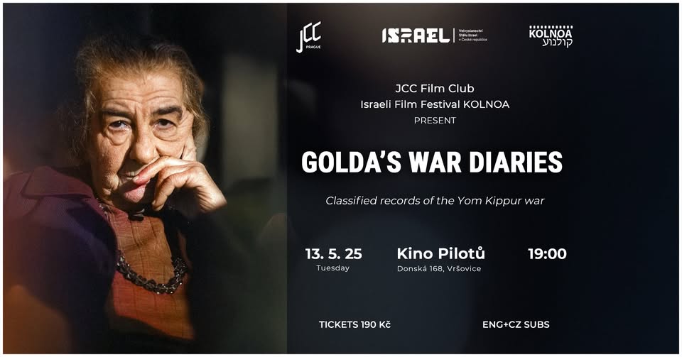 JCC Film Club - Golda's War Diaries