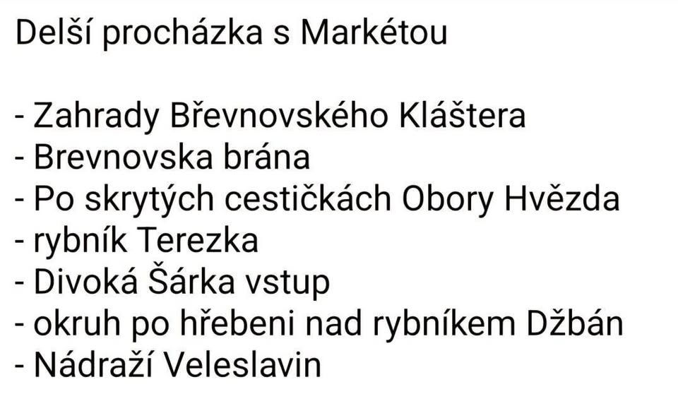 Výlet s Markétou, v jejích šlépějich :) Praha