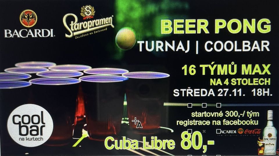 Beerpong 27.11. od 18h