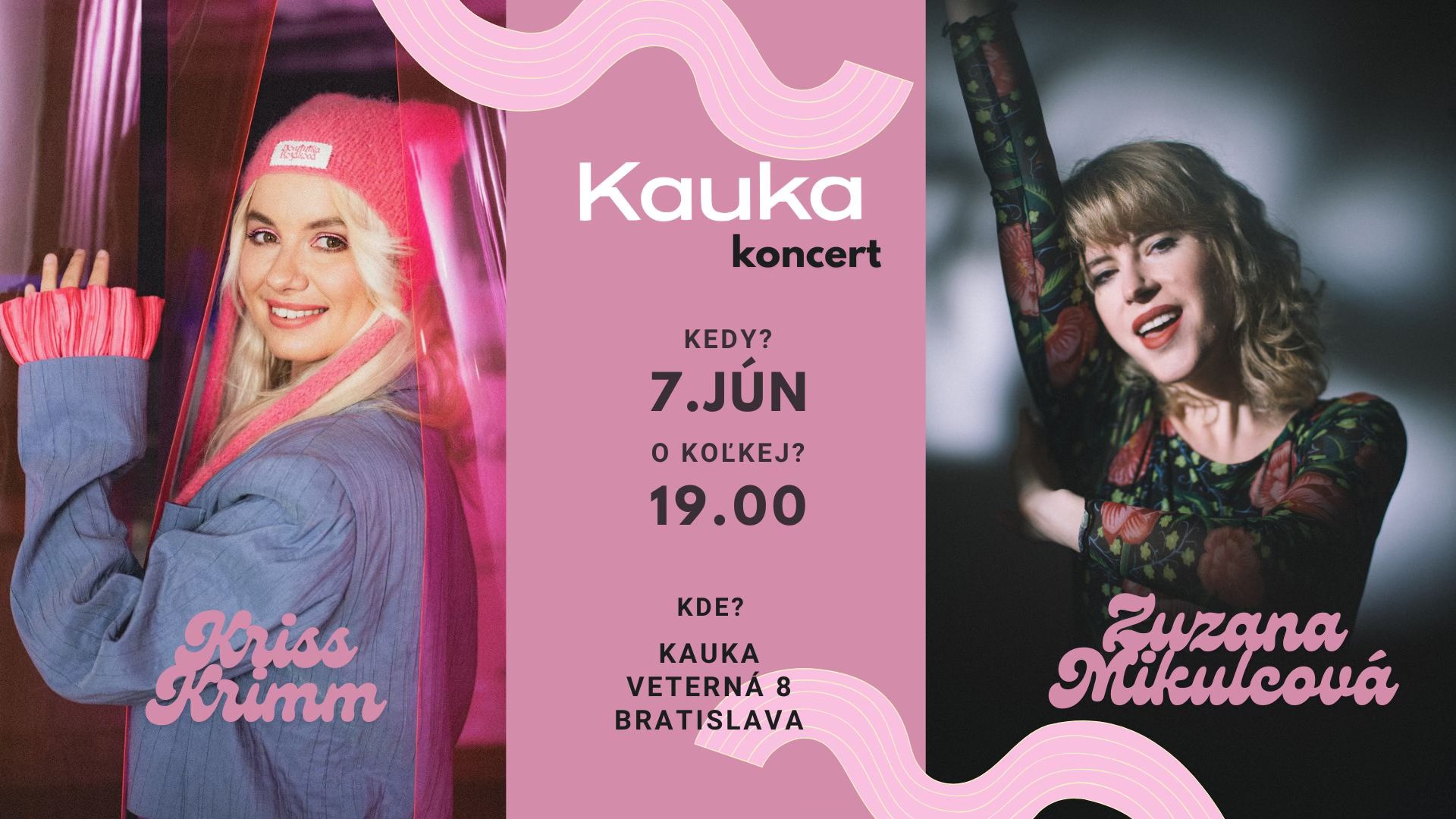 Zuzana Mikulcová & Kriss Krimm LIVE v KAUKE