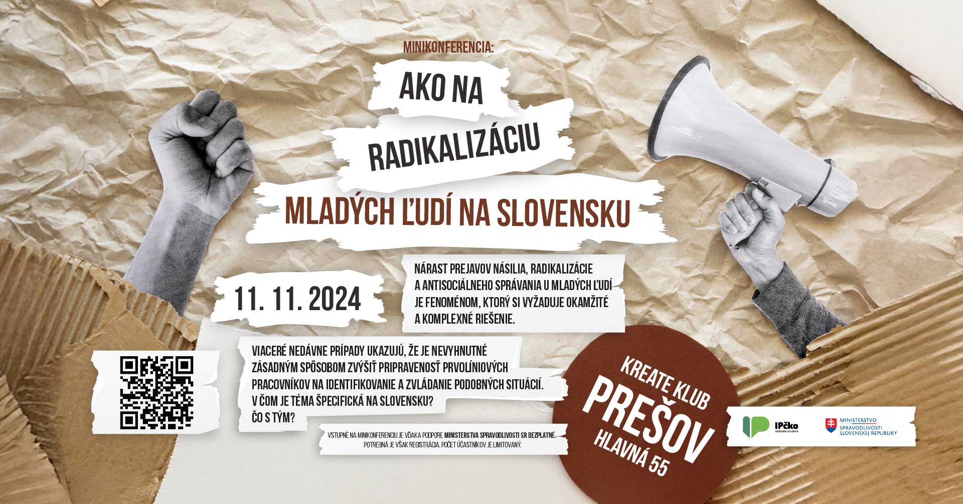 Minikonferencia: Ako na radikalizáciu mladých ľudí na Slovensku?
