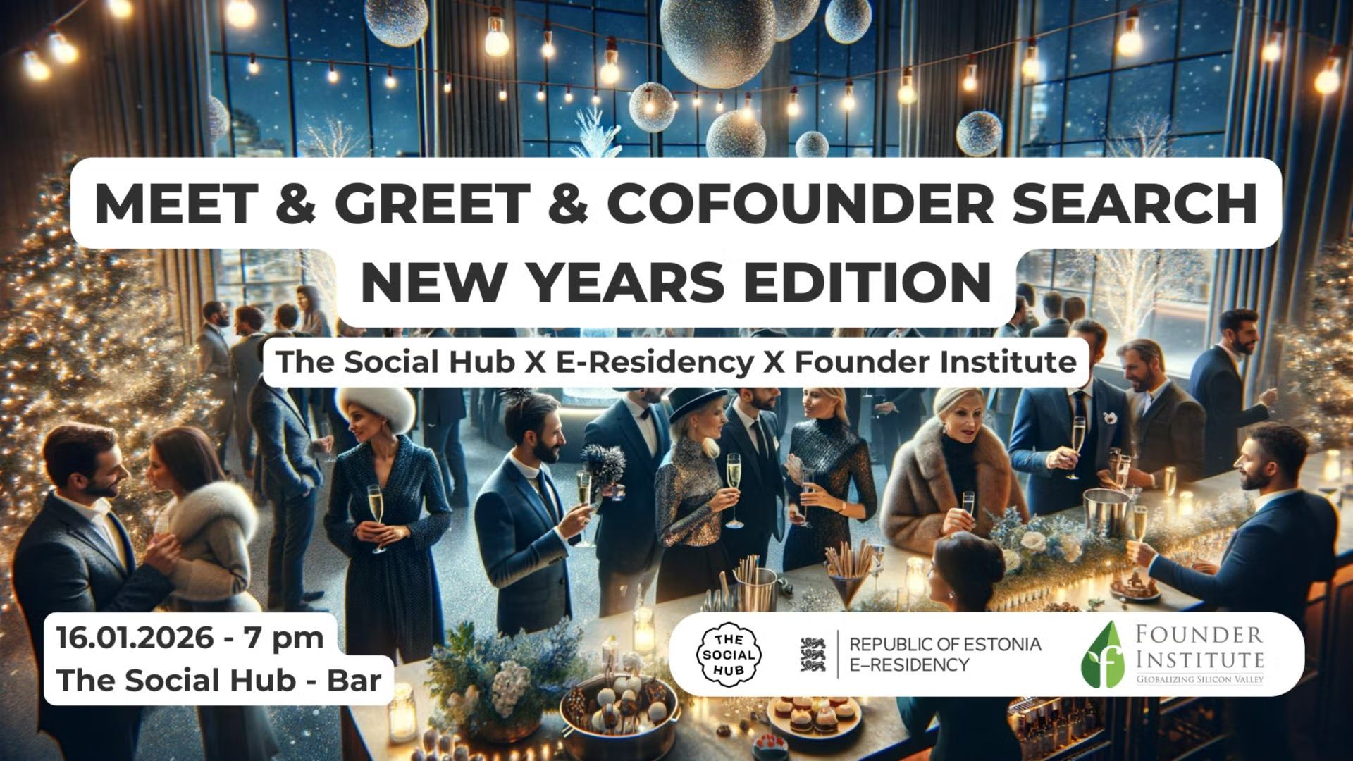 Founder Meet&Greet: In-Person Startup Networking New Years Edition!