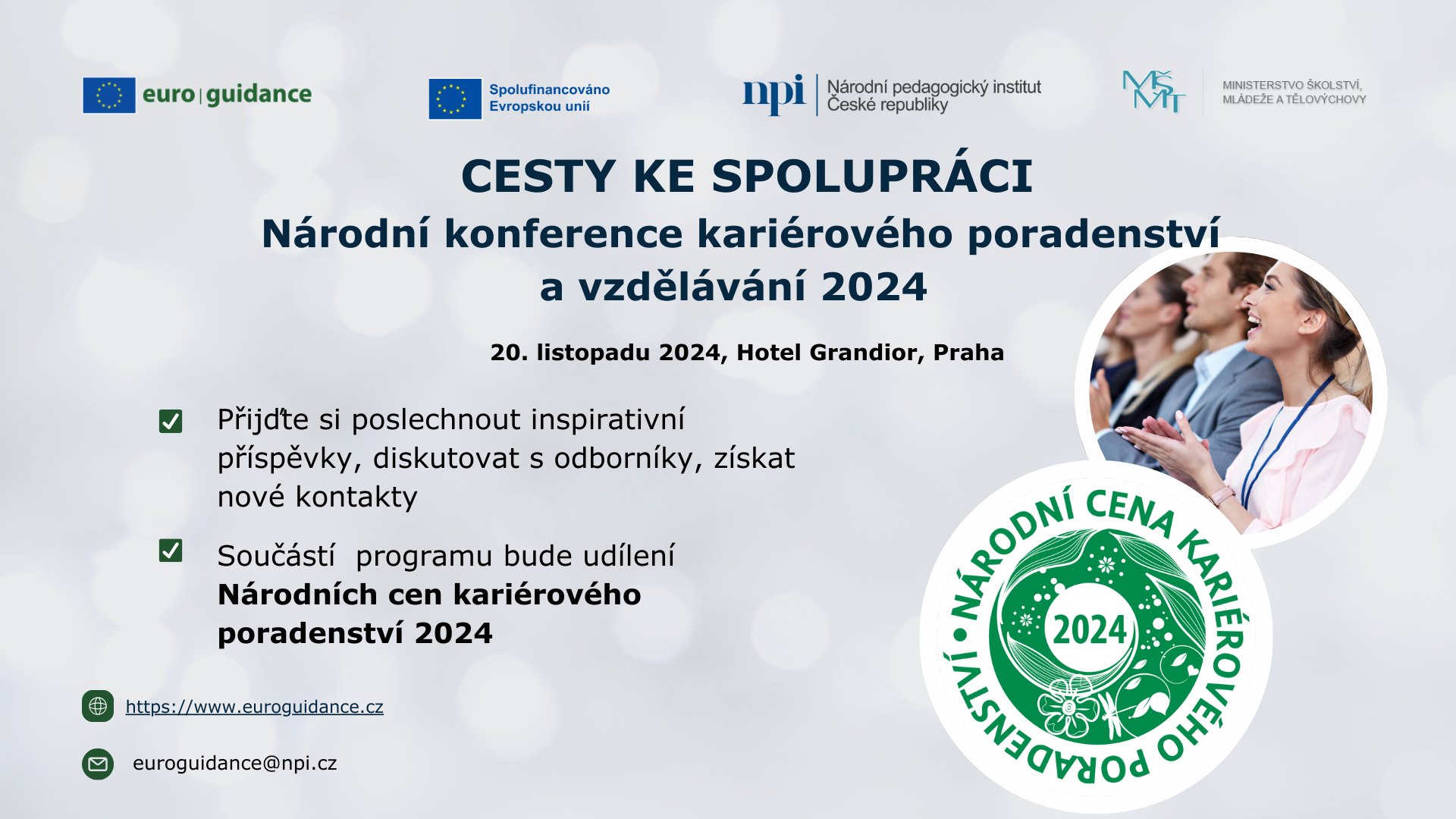 CESTY KE SPOLUPRÁCI: Národní konference kariérového poradenství a vzdělávání 2024