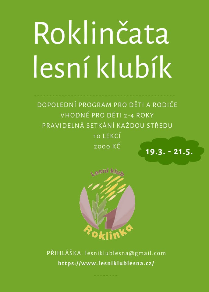 START lesního klubíku ,,Roklinčata"