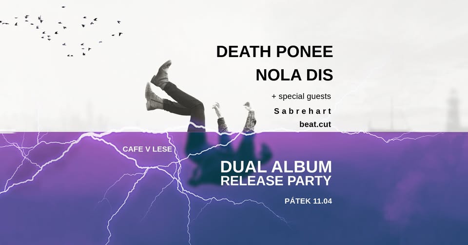 DEATH PONEE + NOLA DIS - Dual album release! (Post Punk/New Wave)