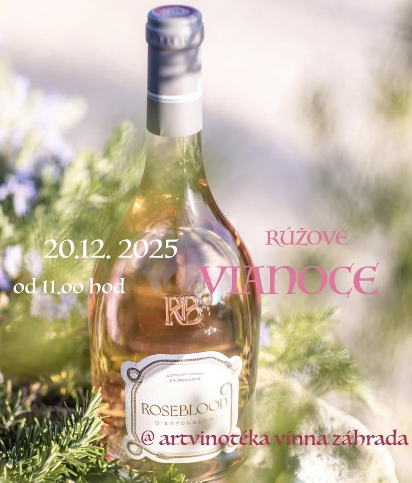 rúžové vianoce @ artvinotéka