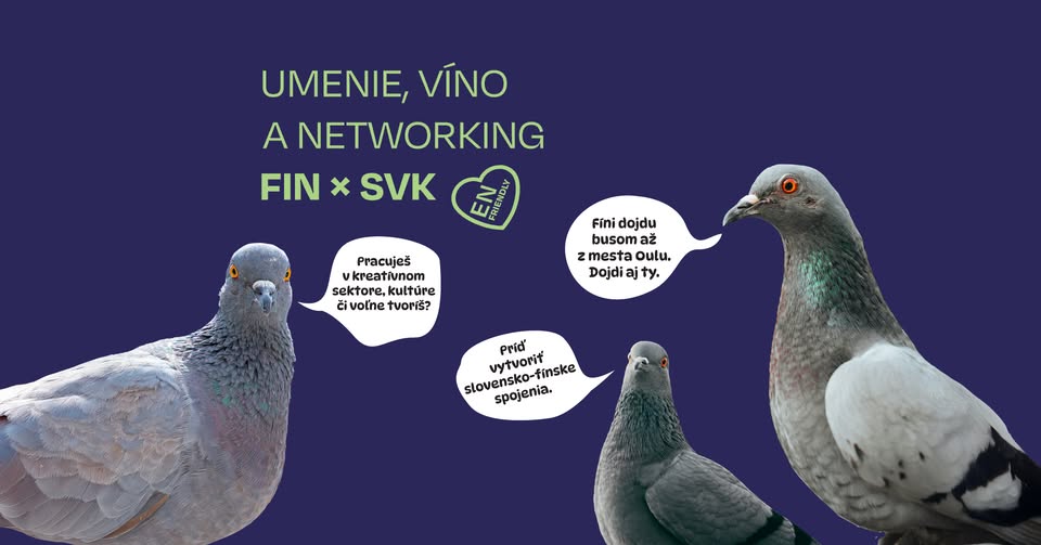 Umenie, víno a networking | FIN × SVK