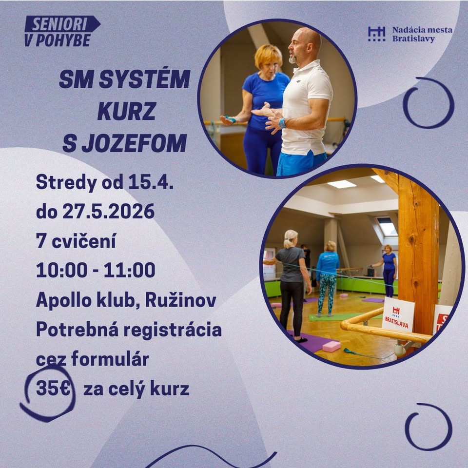 Sm-systém kurz s Jozefom /15.4.- 27.5./ - prihlásenie ako náhradník/náhradníčka