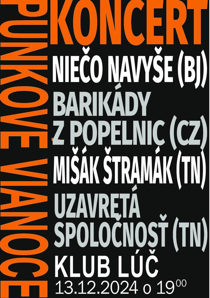 PUNKOVÉ VIANOCE v Lúči