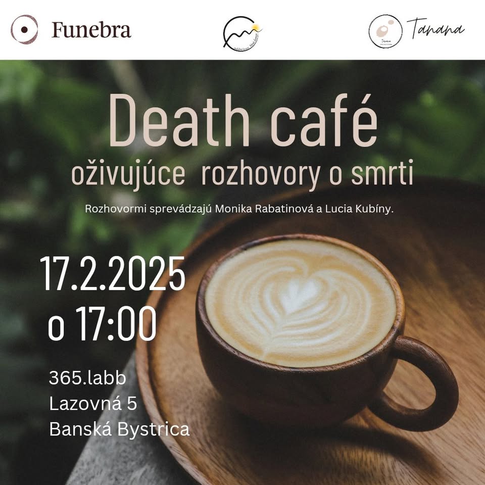 Death café - oživujúce rozhovory o smrti